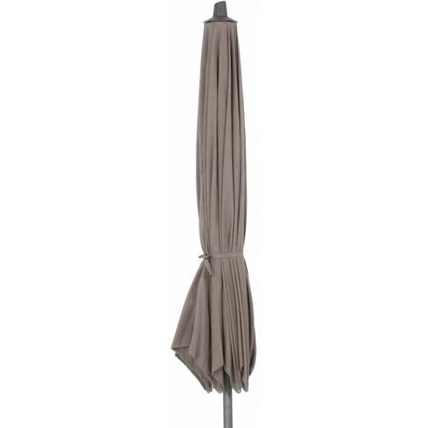 SIENA GARDEN Avio Mittelstockschirm Anthrazit/taupe Ø 300cm Gestell Alu Anthrazit, Streben Stahl, Bezug 100% Polyester, 220g/m² Taupe, Lichtschutzfaktor UPF 50+ 7 SIENA GARDEN Avio Mittelstockschirm Anthrazit/taupe Ø 300cm Gestell Alu Anthrazit, Streben Stahl, Bezug 100% Polyester, 220g/m² Taupe, Lichtschutzfaktor UPF 50+ – Bild 5
