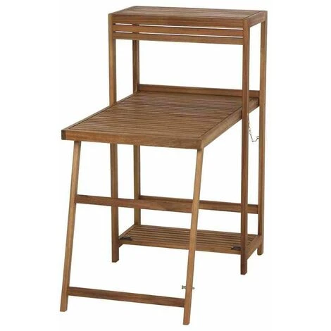 SIENA GARDEN Bari Balkonset 3-teilig, Geölt Akazie FSC 100% 4 SIENA GARDEN Bari Balkonset 3-teilig, Geölt Akazie FSC 100% – Bild 2