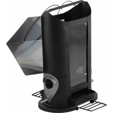 SIENA GARDEN Vogelfutterhaus Black Line Für Mischfutter, 24,5 Cm 4 SIENA GARDEN Vogelfutterhaus Black Line Für Mischfutter, 24,5 Cm – Bild 2