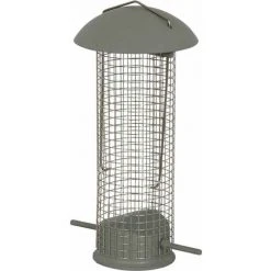 SIENA GARDEN Vogelfuttersäule Iron Line Für Nüsse, 22 Cm