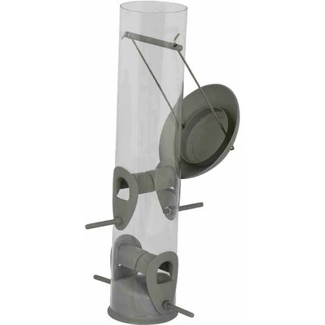 SIENA GARDEN Vogelfuttersäule Iron Line Für Mischfutter, 32,5cm 4 SIENA GARDEN Vogelfuttersäule Iron Line Für Mischfutter, 32,5cm – Bild 2