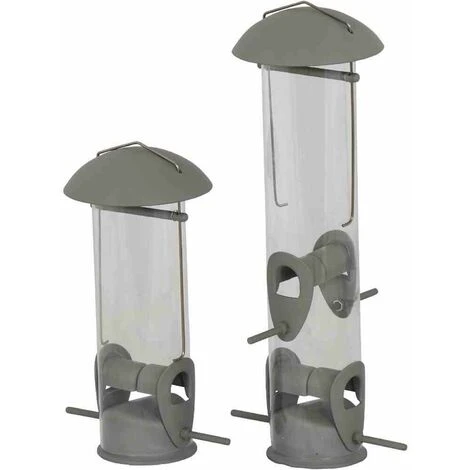 SIENA GARDEN Vogelfuttersäule Iron Line Für Mischfutter, 32,5cm 5 SIENA GARDEN Vogelfuttersäule Iron Line Für Mischfutter, 32,5cm – Bild 3
