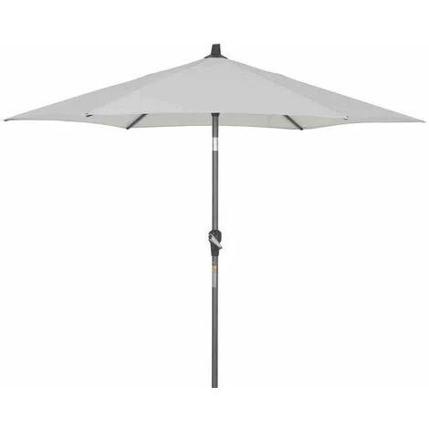 SIENA GARDEN Avio Mittelstockschirm Anthrazit/stone Ø 250cm Gestell Alu Anthrazit, Streben Stahl, Bezug 100% Polyester, 220g/m² Stone, Lichtschutzfaktor UPF 50+ 4 SIENA GARDEN Avio Mittelstockschirm Anthrazit/stone Ø 250cm Gestell Alu Anthrazit, Streben Stahl, Bezug 100% Polyester, 220g/m² Stone, Lichtschutzfaktor UPF 50+ – Bild 2