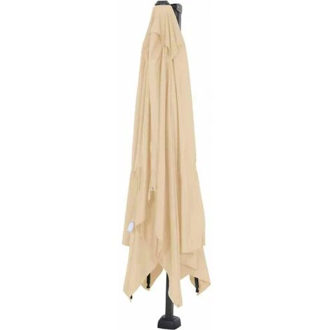 SIENA GARDEN Sunset N+ Ampelschirm Anthrazit/ecru 350x260cm Gestell Aluminium Anthrazit, Bezug 100% Polyester, 300g/m² In Ecru, PU-beschichtet, UPF 50+ 5 SIENA GARDEN Sunset N+ Ampelschirm Anthrazit/ecru 350x260cm Gestell Aluminium Anthrazit, Bezug 100% Polyester, 300g/m² In Ecru, PU-beschichtet, UPF 50+ – Bild 3