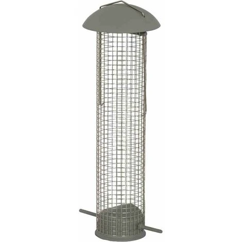 SIENA GARDEN Vogelfuttersäule Iron Line Für Nüsse, 32,5cm 3 SIENA GARDEN Vogelfuttersäule Iron Line Für Nüsse, 32,5cm