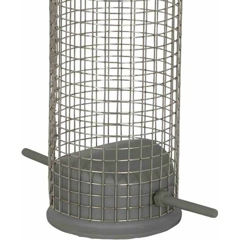 SIENA GARDEN Vogelfuttersäule Iron Line Für Nüsse, 32,5cm 6 SIENA GARDEN Vogelfuttersäule Iron Line Für Nüsse, 32,5cm – Bild 4