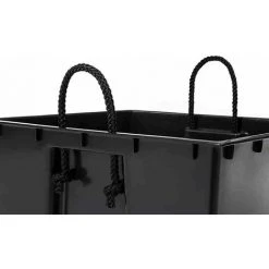 SIENA GARDEN Pflanzgefäß NIZZA, Graphit Rillenoptik, 30 X 30 X 57 Cm Kunststoffgefäß Mit Einsatz -SIENA GARDEN Shop 41373939 3