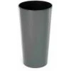 SIENA GARDEN Pflanzgefäß LILLE, Anthrazit Hochglanzoptik, Ø 40 X 75 Cm Kunststoffgefäß Mit Einsatz -SIENA GARDEN Shop 41373949 1