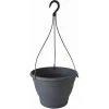 SIENA GARDEN Hängeampel Ø 25 X 17 Cm, Anthrazit Pflanzgefäß Aus Kunststoff -SIENA GARDEN Shop 41374043 1