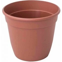 SIENA GARDEN Standard-Pflanztopf 16 X 13,9 Cm, Terracotta Rundes Kunststoffgefäß Mit Bodenlöchern
