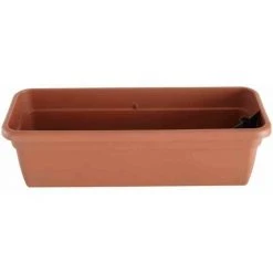 SIENA GARDEN Bewässerungskasten 60 X 21,6 X 17,5 Cm, Terracotta Mit Einsatz Und Wasserstandsanzeiger