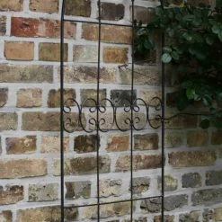 SIENA GARDEN Rankgitter Lilie, Metall Dunkelgrau, Unterverzinkt 45 X 160 Cm -SIENA GARDEN Shop 41374174 3