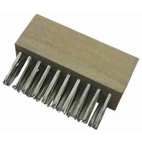 SIENA GARDEN Unkraut Fugenersatzbürste Stahlborsten 3 SIENA GARDEN Unkraut Fugenersatzbürste Stahlborsten