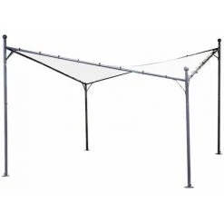 SIENA GARDEN Dachbezug Weiß Zu Pavillon Berlino 4x4m, Bezug Aus Polyester, PU-beschichtet, 250g/m² In Weiß -SIENA GARDEN Shop 41374200 4