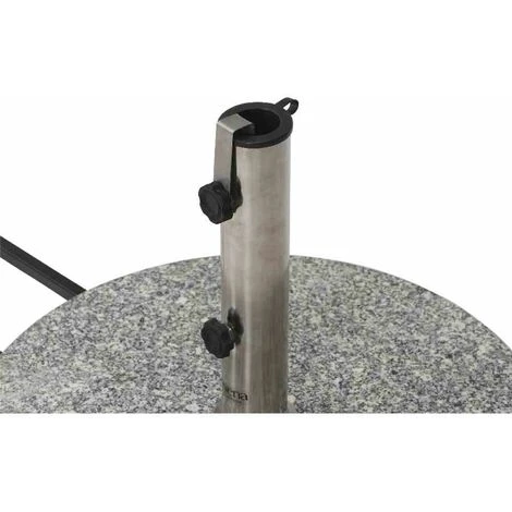 SIENA GARDEN Granitständer Trolley 40 Kg Rund Mit Tolley-Auszug Und Rollen 5 SIENA GARDEN Granitständer Trolley 40 Kg Rund Mit Tolley-Auszug Und Rollen – Bild 3