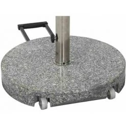 SIENA GARDEN Granitständer Trolley 40 Kg Rund Mit Tolley-Auszug Und Rollen 10 SIENA GARDEN Granitständer Trolley 40 Kg Rund Mit Tolley-Auszug Und Rollen -SIENA GARDEN Shop 41374256 4