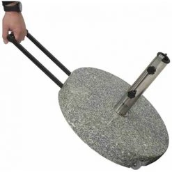 SIENA GARDEN Granitständer Trolley 40 Kg Rund Mit Tolley-Auszug Und Rollen 11 SIENA GARDEN Granitständer Trolley 40 Kg Rund Mit Tolley-Auszug Und Rollen -SIENA GARDEN Shop 41374256 5