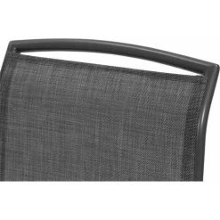 SIENA GARDEN Livorno Relaxsessel Gestell Aluminium Anthrazit, Fläche Ranotex®-Gewebe Silber-schwarz 11 SIENA GARDEN Livorno Relaxsessel Gestell Aluminium Anthrazit, Fläche Ranotex®-Gewebe Silber-schwarz -SIENA GARDEN Shop 41374278 5