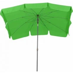 SIENA GARDEN Tropico Mittelstockschirm Anthrazit/limette 210x140cm Gestell Stahl Anthrazit, Bezug 100% Polyester, 180g/m² In Limette, Lichtschutzfaktor UPF 50+ -SIENA GARDEN Shop 41374353 4