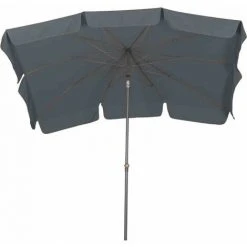 SIENA GARDEN Tropico Mittelstockschirm Anthrazit/grau 210x140cm Gestell Stahl Anthrazit, Bezug 100% Polyester, 180g/m² In Grau, Lichtschutzfaktor UPF 50+ 10 SIENA GARDEN Tropico Mittelstockschirm Anthrazit/grau 210x140cm Gestell Stahl Anthrazit, Bezug 100% Polyester, 180g/m² In Grau, Lichtschutzfaktor UPF 50+ -SIENA GARDEN Shop 41374494 4