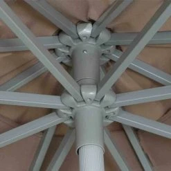 SIENA GARDEN Alu-Push Pro Mittelstockschirm Silber/taupe Ø 300cm Gestell Alu Silber, Streben Stahl, Bezug 100% Polyester, 180g/m² Taupe, Lichtschutzfaktor UPF 50+ 11 SIENA GARDEN Alu-Push Pro Mittelstockschirm Silber/taupe Ø 300cm Gestell Alu Silber, Streben Stahl, Bezug 100% Polyester, 180g/m² Taupe, Lichtschutzfaktor UPF 50+ -SIENA GARDEN Shop 41374549 5