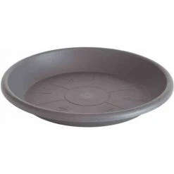 Untersetzer Ø 24 Cm, Anthrazit Zu Siena Garden Topf Cilindro Ø 25 Cm