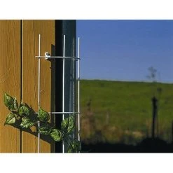 SIENA GARDEN Fallrohrgitter 150 Cm Weiß Für Fallrohr Bis Ø 150 Mm