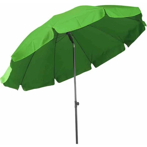 SIENA GARDEN Tropico Mittelstockschirm Anthrazit/limette Ø 200cm Gestell Stahl Anthrazit, Bezug 100% Polyester, 180g/m² In Limette, Lichtschutzfaktor UPF 50+ 5 SIENA GARDEN Tropico Mittelstockschirm Anthrazit/limette Ø 200cm Gestell Stahl Anthrazit, Bezug 100% Polyester, 180g/m² In Limette, Lichtschutzfaktor UPF 50+ – Bild 3