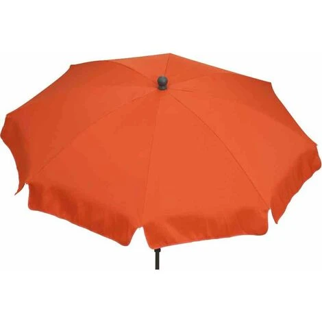 SIENA GARDEN Tropico Mittelstockschirm Anthrazit/terracotta Ø 250cm Gestell Stahl Anthrazit, Bezug 100% Polyester, 180g/m² In Terracotta, Lichtschutzfaktor UPF 50+ 6 SIENA GARDEN Tropico Mittelstockschirm Anthrazit/terracotta Ø 250cm Gestell Stahl Anthrazit, Bezug 100% Polyester, 180g/m² In Terracotta, Lichtschutzfaktor UPF 50+ – Bild 4