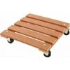 SIENA GARDEN Pflanzenroller WPC, 30 X 30 Cm, Natur Tragkraft: 60 Kg -SIENA GARDEN Shop 42261045 1