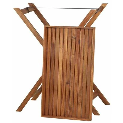 SIENA GARDEN Minera Tablett, Gestell Und Fläche Akazienholz FSC®-100% Natur, Praktisch Zusammenklappbar, Optimale Arbeitshöhe Zum Grillen 4 SIENA GARDEN Minera Tablett, Gestell Und Fläche Akazienholz FSC®-100% Natur, Praktisch Zusammenklappbar, Optimale Arbeitshöhe Zum Grillen – Bild 2