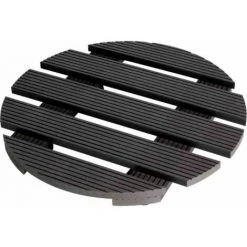 SIENA GARDEN Pflanzenroller WPC, Ø 30 Cm, Anthrazit Tragkraft: 60 Kg