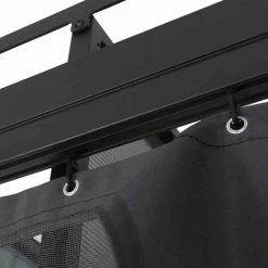 SIENA GARDEN Moskitonetze Zu Pavillon Florenz 3x3 M, Grau, 4er Set Bezug Aus Polyester, 32 G/m² In Grau, 4 Stück -SIENA GARDEN Shop 43486911 3