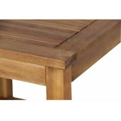 SIENA GARDEN Astoria Beistelltisch 45x45x45 Cm Gestell Und Tischplatte Akazienholz Natur Geölt -SIENA GARDEN Shop 43486915 2