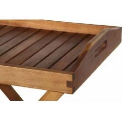 SIENA GARDEN Astoria Tablett 60x40x70 Cm Gestell Und Tischplatte Akazienholz Natur Geölt, Fläche Akazienholz Natur -SIENA GARDEN Shop 43486916 3