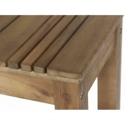 SIENA GARDEN Falun Hocker Gestell Und Fläche Akazienholz FSC®-100% Natur -SIENA GARDEN Shop 45060091 2