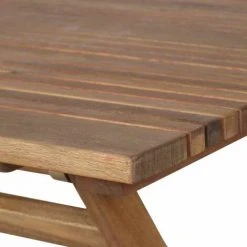 SIENA GARDEN Falun Klapptisch 80x80x74 Cm Gestell Und Tischplatte Akazienholz Natur Geölt -SIENA GARDEN Shop 45060258 5