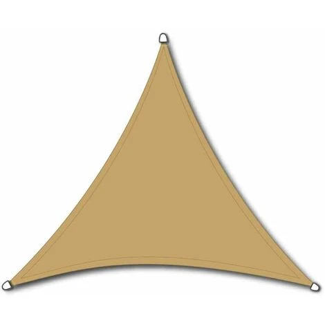 SIENA GARDEN Solino Sonnensegel Sand 180g/m² HDPE, 3-eckig, 3,6x3,6x3,6m 3 SIENA GARDEN Solino Sonnensegel Sand 180g/m² HDPE, 3-eckig, 3,6x3,6x3,6m