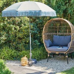 SIENA GARDEN Sonnenschirm 'Maui', Natur, Ø Ca. 200 Cm