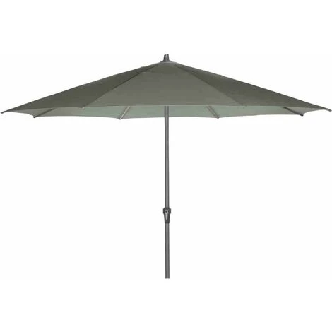 SIENA GARDEN Avio Mittelstockschirm Anthrazit/olive Ø 350cm Gestell Alu Anthrazit, Streben Stahl, Bezug 100% Polyester, 220g/m² Olive, Lichtschutzfaktor UPF 50+ 3 SIENA GARDEN Avio Mittelstockschirm Anthrazit/olive Ø 350cm Gestell Alu Anthrazit, Streben Stahl, Bezug 100% Polyester, 220g/m² Olive, Lichtschutzfaktor UPF 50+