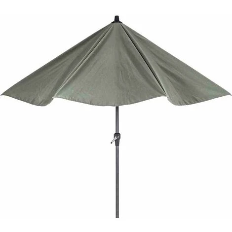 SIENA GARDEN Avio Mittelstockschirm Anthrazit/olive Ø 350cm Gestell Alu Anthrazit, Streben Stahl, Bezug 100% Polyester, 220g/m² Olive, Lichtschutzfaktor UPF 50+ 6 SIENA GARDEN Avio Mittelstockschirm Anthrazit/olive Ø 350cm Gestell Alu Anthrazit, Streben Stahl, Bezug 100% Polyester, 220g/m² Olive, Lichtschutzfaktor UPF 50+ – Bild 4