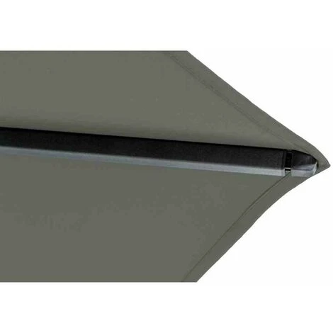 SIENA GARDEN Avio Mittelstockschirm Anthrazit/olive Ø 350cm Gestell Alu Anthrazit, Streben Stahl, Bezug 100% Polyester, 220g/m² Olive, Lichtschutzfaktor UPF 50+ 7 SIENA GARDEN Avio Mittelstockschirm Anthrazit/olive Ø 350cm Gestell Alu Anthrazit, Streben Stahl, Bezug 100% Polyester, 220g/m² Olive, Lichtschutzfaktor UPF 50+ – Bild 5