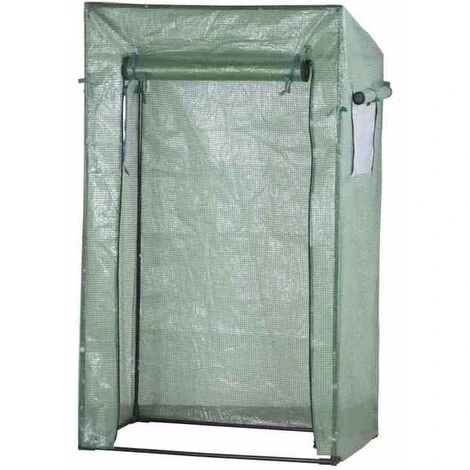 SIENA GARDEN Tomatengewächshaus, Grün, Stahlrohr / PE-Polyethylen, 170 X 80 X 195 / 154 Cm 3 SIENA GARDEN Tomatengewächshaus, Grün, Stahlrohr / PE-Polyethylen, 170 X 80 X 195 / 154 Cm