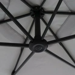 SIENA GARDEN Alu-Ampelschirm 'Leo', Ø 300 Cm Stone 9 SIENA GARDEN Alu-Ampelschirm 'Leo', Ø 300 Cm Stone -SIENA GARDEN Shop 48742752 3