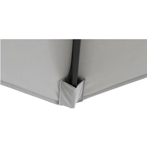 SIENA GARDEN Alu-Ampelschirm 'Leo', Ø 300 Cm Stone 7 SIENA GARDEN Alu-Ampelschirm 'Leo', Ø 300 Cm Stone – Bild 5