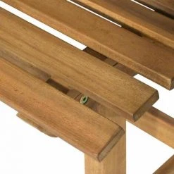 SIENA GARDEN Santana 2er Bank Gestell Und Fläche Akazienholz FSC®-100% Natur -SIENA GARDEN Shop 48789770 5