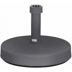 SIENA GARDEN Schirmständer Fill Foot 25kg, Anthrazit Kunststoffrohr 21-54 Mm