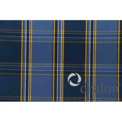 SIENA GARDEN Tarent Auflage Zu Sessel, 123 Cm, Karo Blau Bezug Aus 100% Acryl-Dralon, Dessin 254 -SIENA GARDEN Shop 50329177 2