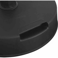 SIENA GARDEN Betonständer 30 Kg Rund, Anthrazit Kunststoffrohr 21-54 Mm, Mit Handmulden -SIENA GARDEN Shop 50329216 4