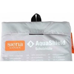 SIENA GARDEN AquaShield Stapelstuhlhülle 67x67xH80/110 Cm Hellgrau, 100% Polyester -SIENA GARDEN Shop 50329265 5